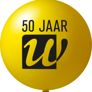 Reuzenballonnen bedrukt - Ø 90 cm / omvang 280 cm / 35 inch