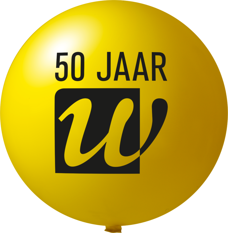 Reuzenballonnen bedrukt - Ø 90 cm / omvang 280 cm / 35 inch