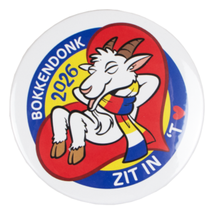 Buttons met veiligheidsspeld