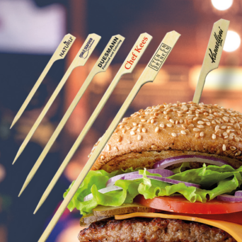 Gunshape bamboe prikkers