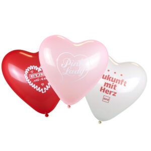 Hartballonnen bedrukt - Qualityprint  Ø 33 cm / omvang 80/95 cm / 11 inch