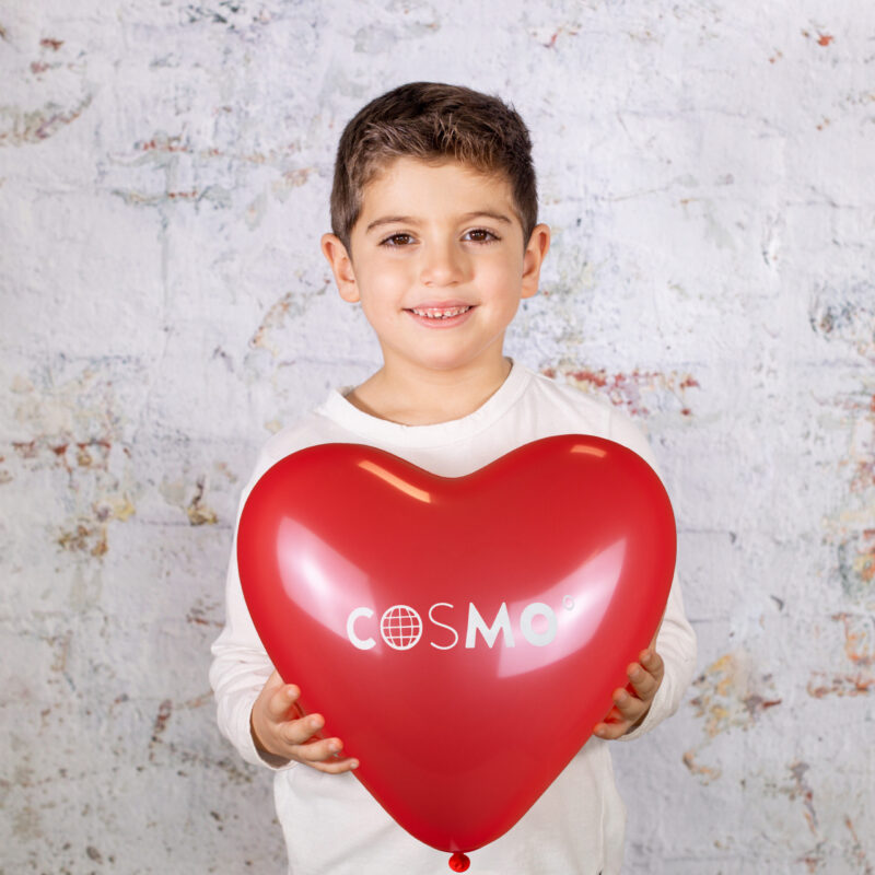 Hartballonnen bedrukt - Qualityprint  Ø 33 cm / omvang 80/95 cm / 11 inch