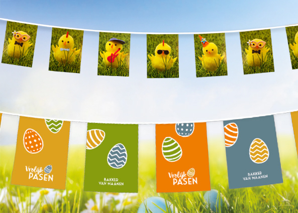 Fahnenketten rechteckig