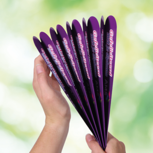 Buttons met veiligheidsspeld