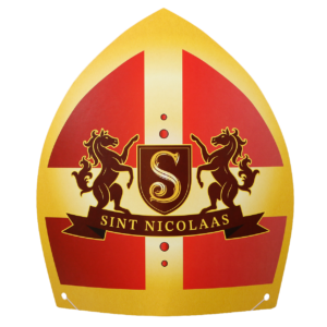 Sint Nicolaas Sinterklaasmijters met elastiek