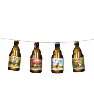 Vlaggenlijnen gestanste vormen