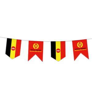 Vlaggenlijnen gestanste vormen