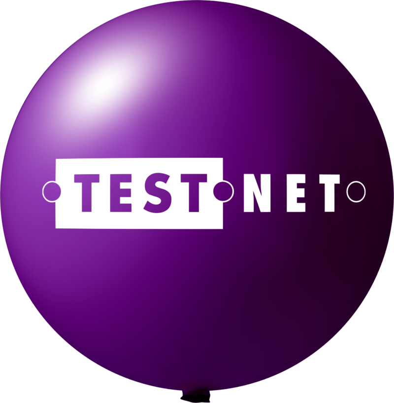 Reuzenballonnen bedrukt - Ø 150 cm / omvang 470 cm / 59 inch