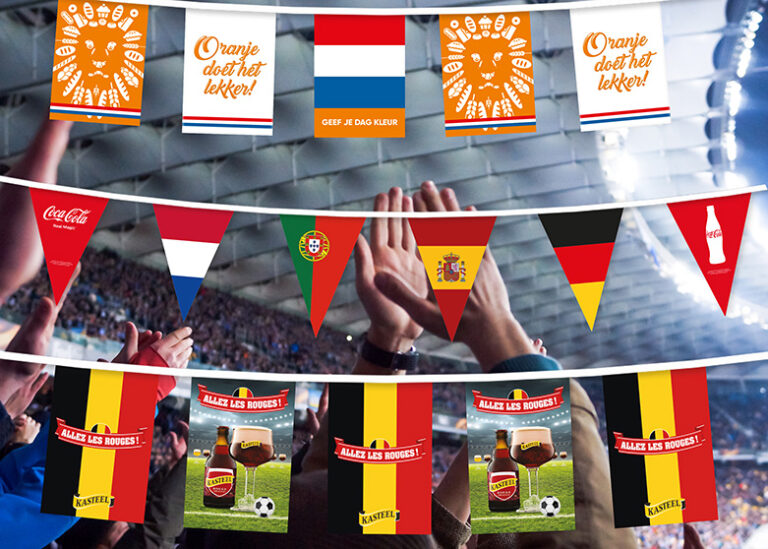 Vlaggenlijnen - Wimpellijnen - Vlaggetjes