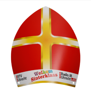 Welkom sinterklaas Sinterklaasmijters met elastiek