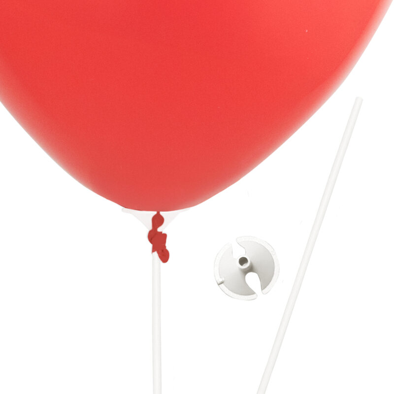 Kunststof ballonstokjes voor hergebruik
