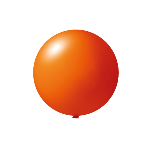 Reuzenballonnen onbedrukt  Ø 80 cm / 250 cm omvang / 32 inch