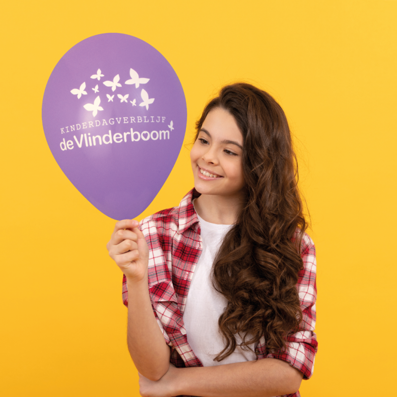 Ballonnen bedrukt qualityprint  Ø 33 cm / omvang 85-95 cm / 11 inch