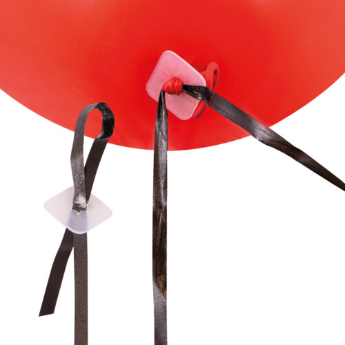 Polyband zwart met snelafsluiter