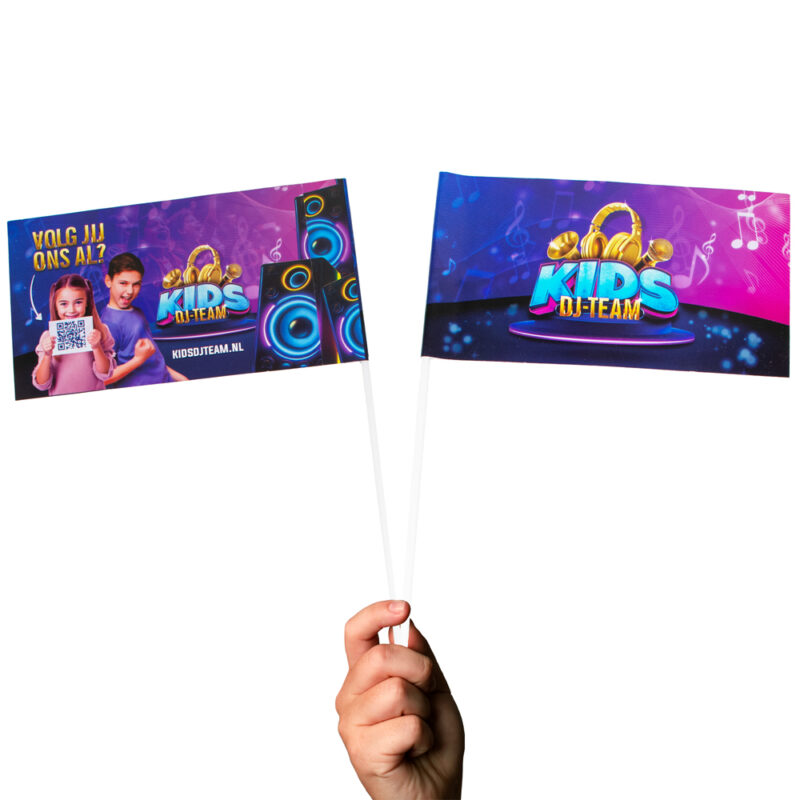 kids20dj-team.jpg Vlaggetjes A 11,5 x 24 cm