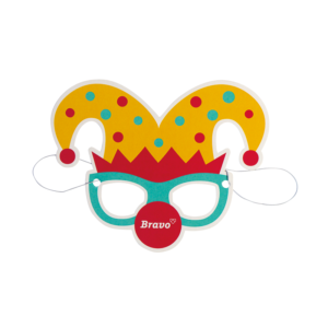 Maskers met elastiek 16,5 x 23 cm