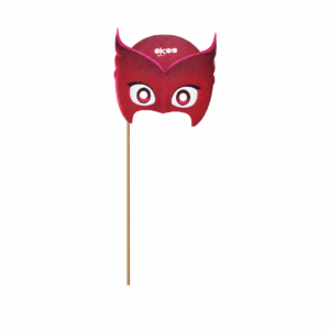 Maskers met stokje 23 x 23 cm