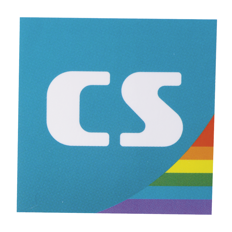 Stickers in offsetdruk CMYK full colour - gesneden formaten