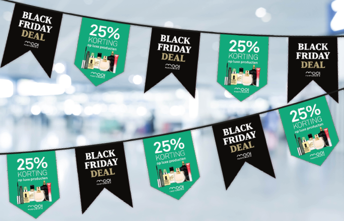 Fahnenketten gestanzte Formen