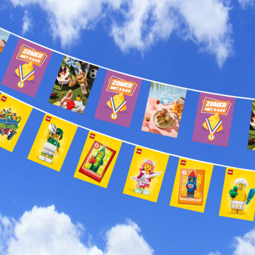 Vlaggetjes A 11,5 x 24 cm