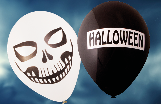 Luftballons mit Druck