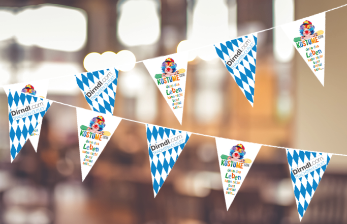 Wimpelketten dreieckig