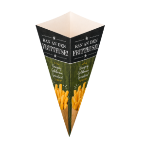 Maat M Fritteusse Puntzakken van karton *NIEUW*