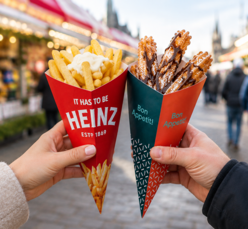 Productafbeelding puntzakken Spitztüten aus Karton