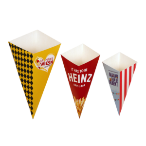 S M en L patatzak Puntzakken van karton *NIEUW*